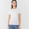 Women Grana Tee Shirts | Organic Pima Crew Neck Tee