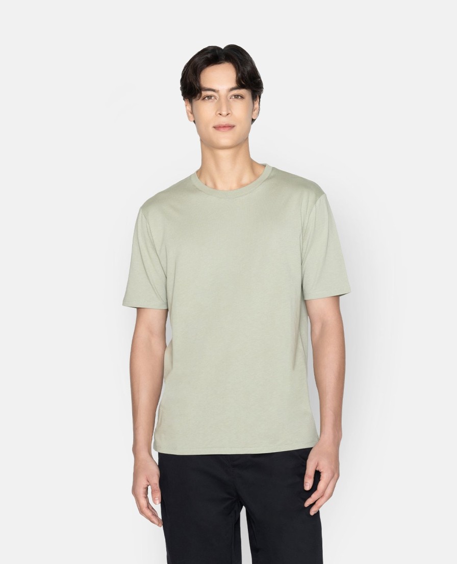 Men Grana Tees & Polos | Supima Crew Neck Tee