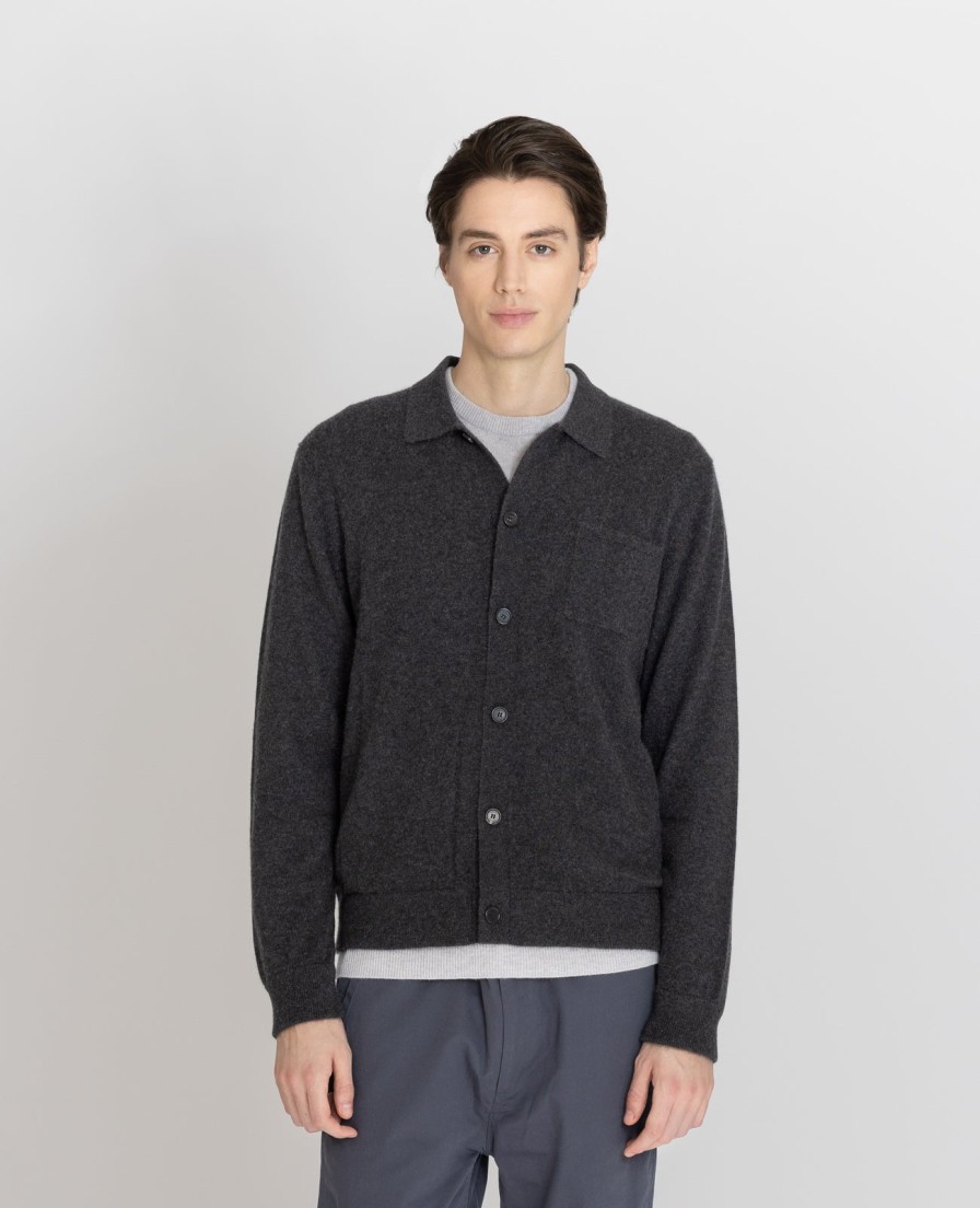 Men Grana Sweaters & Cardigans | Cashmere Collar Cardigan