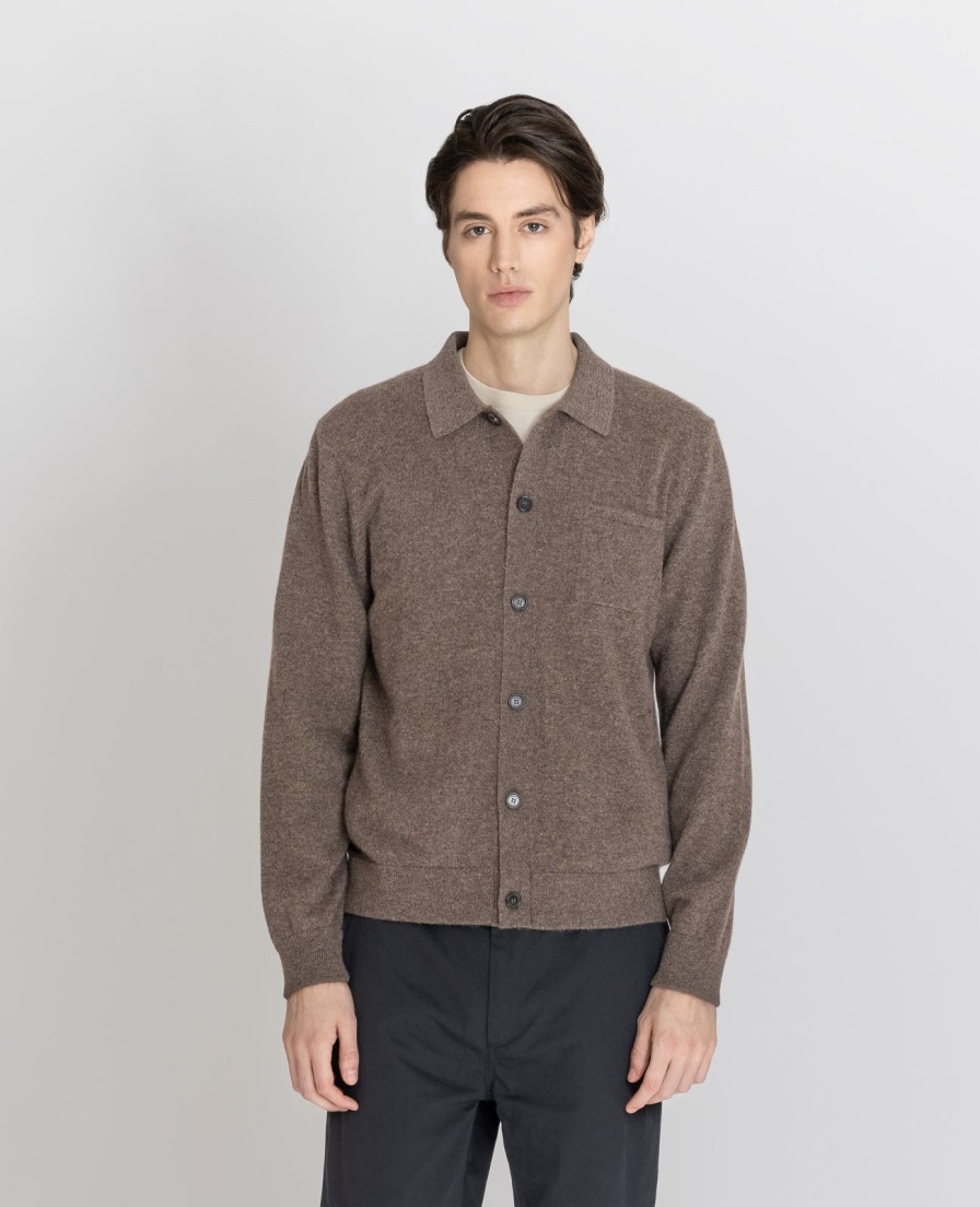 Men Grana Sweaters & Cardigans | Cashmere Collar Cardigan