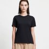 Women Grana Tee Shirts | Supima Double Pintuck Tee