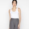 Women Grana Tank Tops | Women Supima Scoop Neck Ribbed Tank