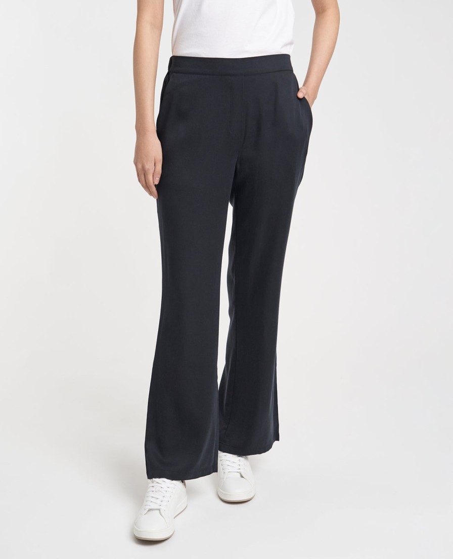 Women Grana Pants & Trousers | Tencel Slouchy Pant