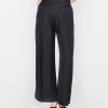 Women Grana Pants & Trousers | Silk Pleated Pants