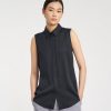 Women Grana Shirts & Blouses | Tencel Sleeveless Shirt