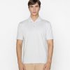 Men Grana Tees & Polos | Supima Pique Spread Collar Polo