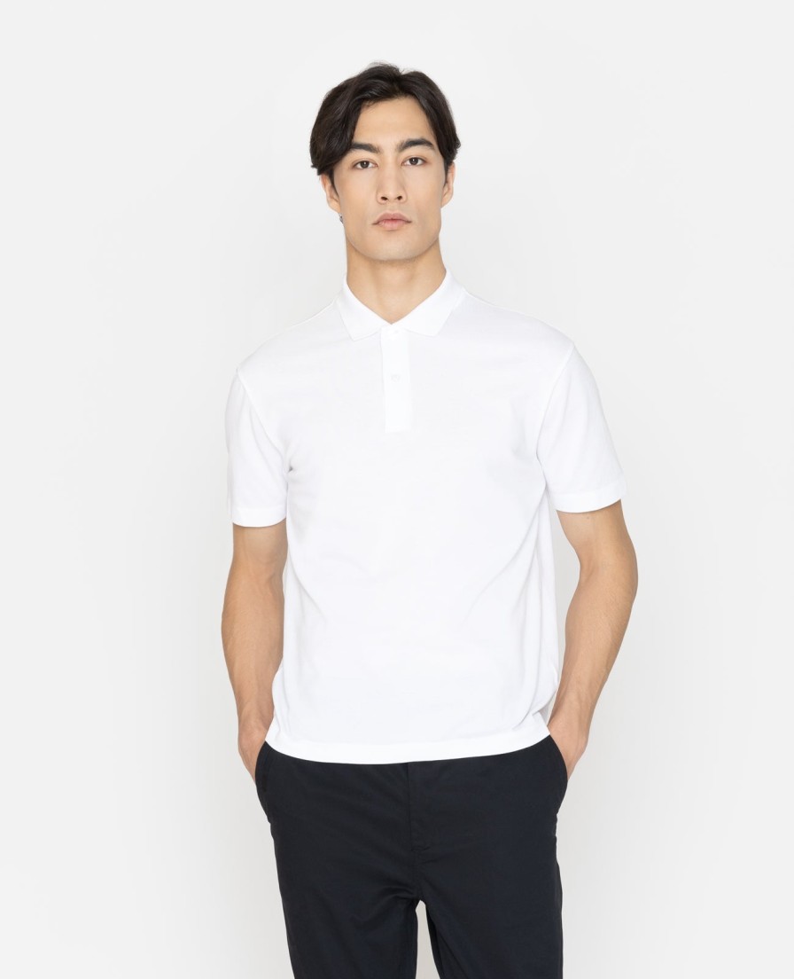 Men Grana Tees & Polos | Supima Pique Polo