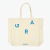 Men Grana Accessories | Cotton Canvas Tote Bag Ivory