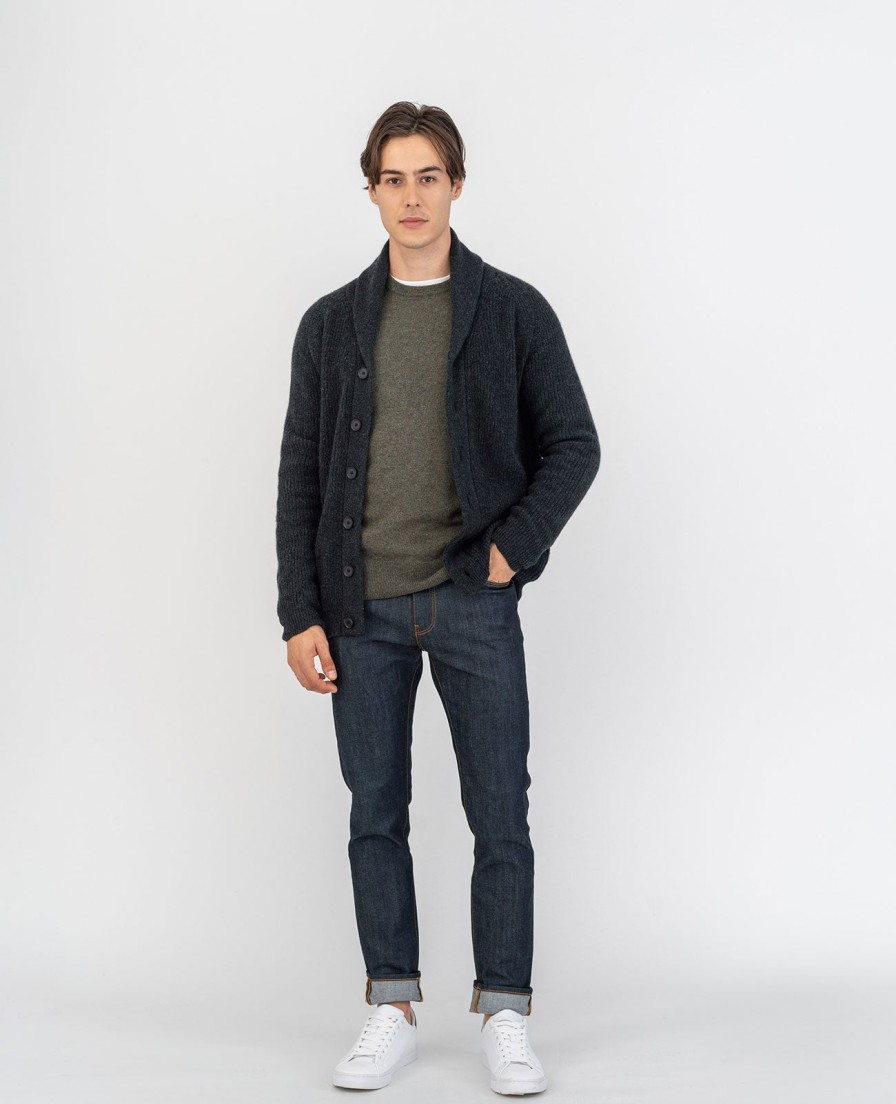 Men Grana Sweaters & Cardigans | Cashmere Shawl Collar Cardigan