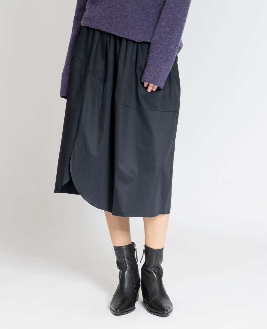 Women Grana Skirts | Supima Poplin Tulip Skirt