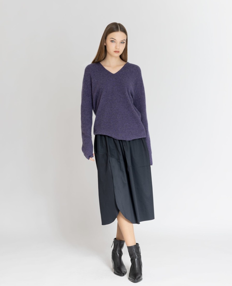 Women Grana Skirts | Supima Poplin Tulip Skirt