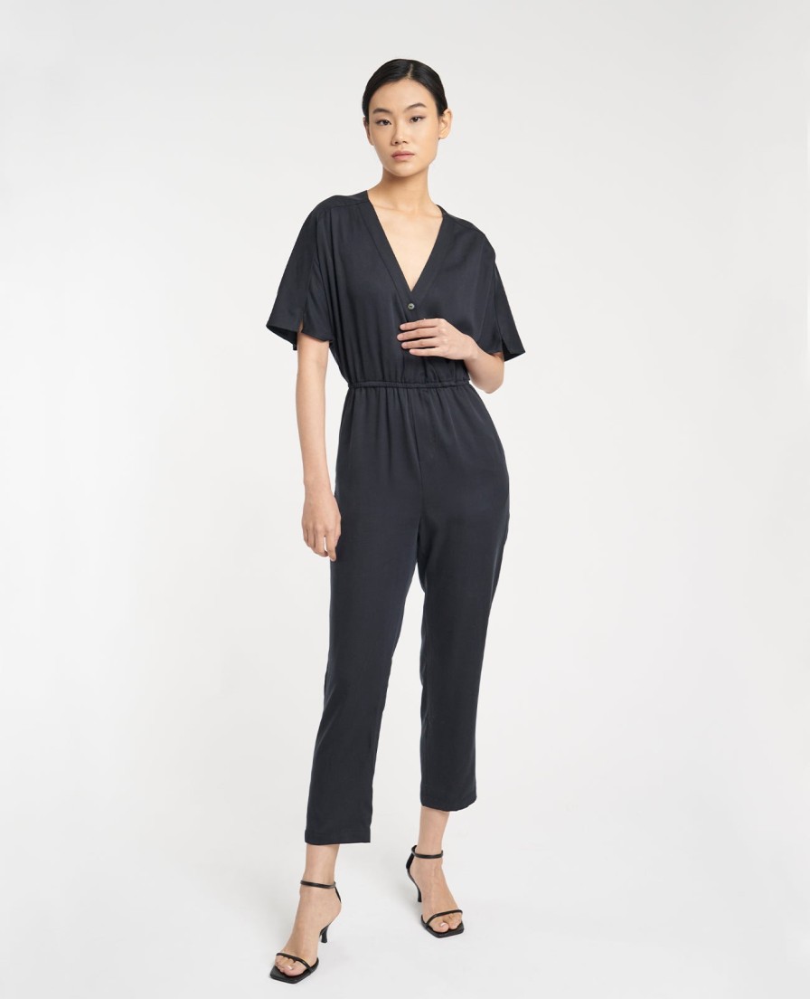 Women Grana Jumpsuits | Tencel Wrap Jumpsuit