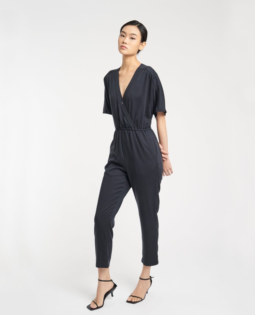 Women Grana Jumpsuits | Tencel Wrap Jumpsuit