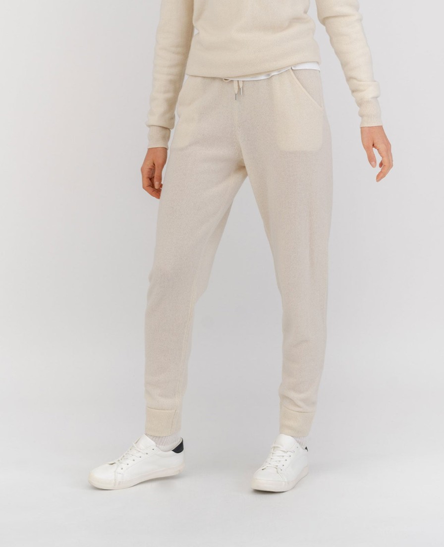 Women Grana Pants & Trousers | Cashmere Joggers