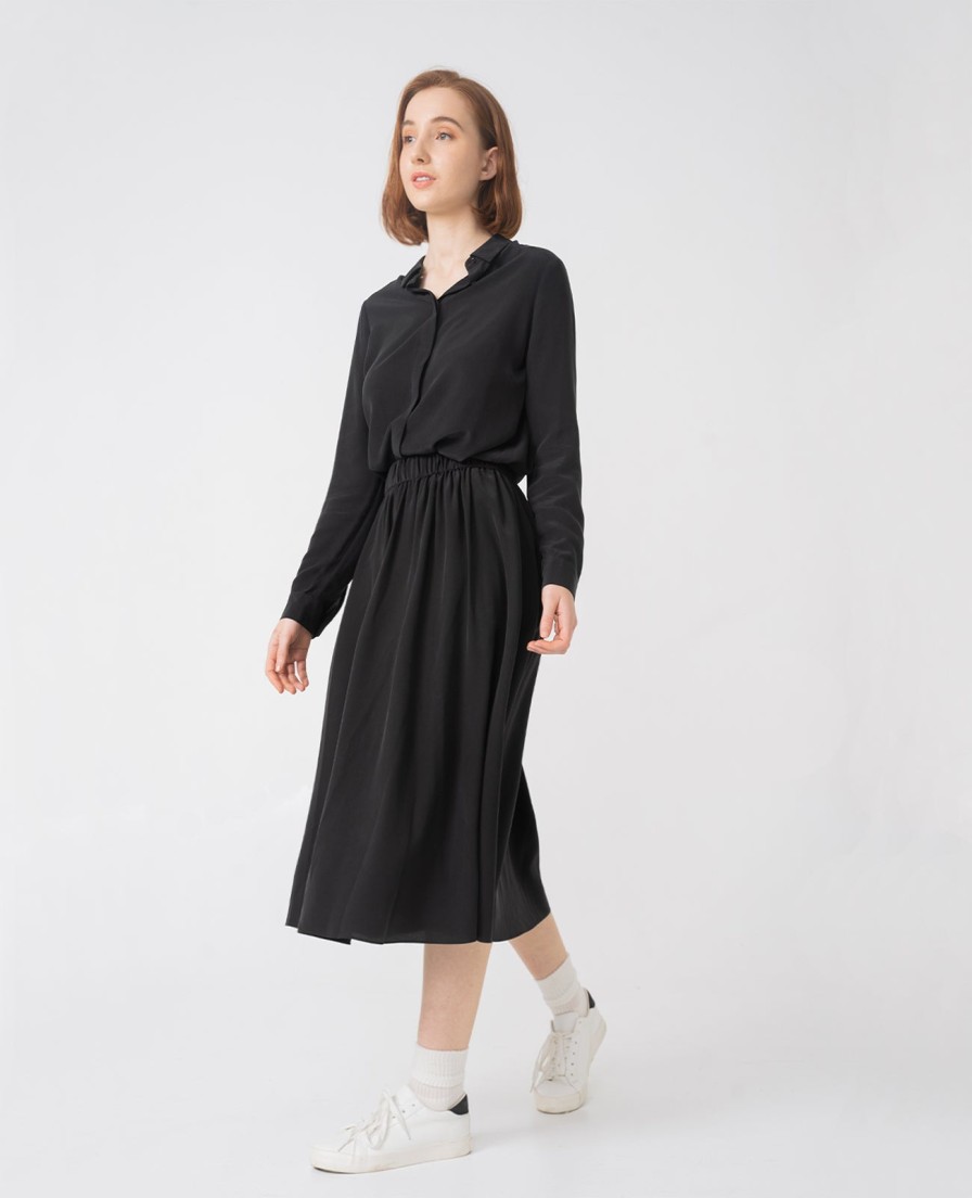 Women Grana Skirts | Silk Full Skirt