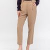 Women Grana Pants & Trousers | Tencel Relaxed Tailored Pant