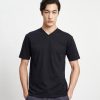 Men Grana Tees & Polos | Supima V Neck Tee