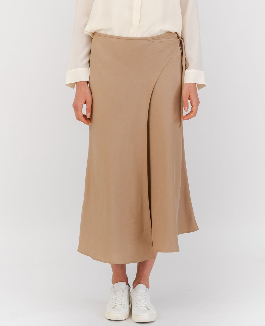 Women Grana Skirts | Tencel Wrap Skirt