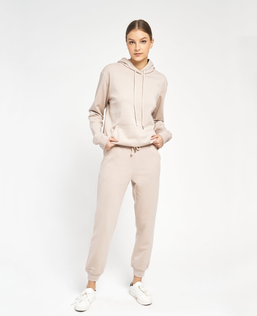 Women Grana Pants & Trousers | Supima Terry Jogger