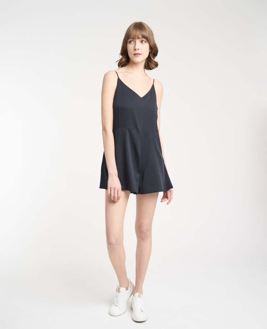 Women Grana Jumpsuits | Tencel Camisole Romper