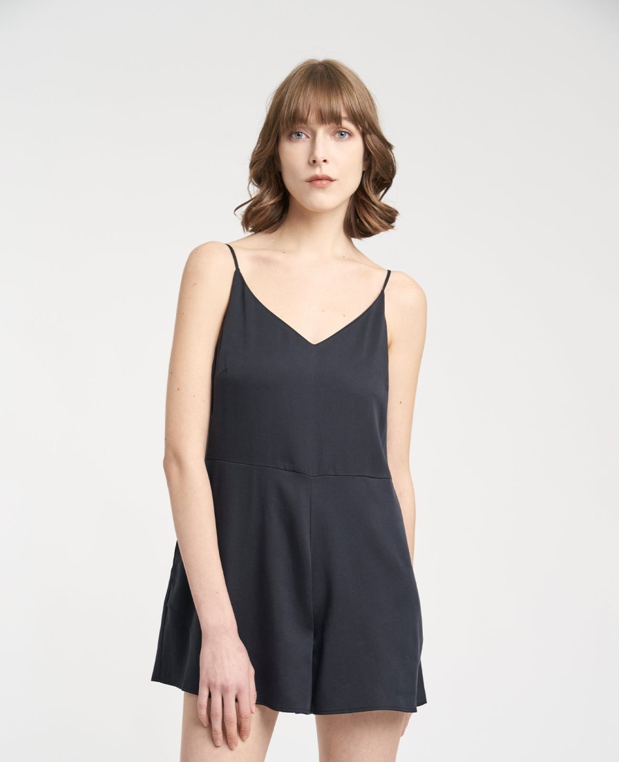 Women Grana Jumpsuits | Tencel Camisole Romper