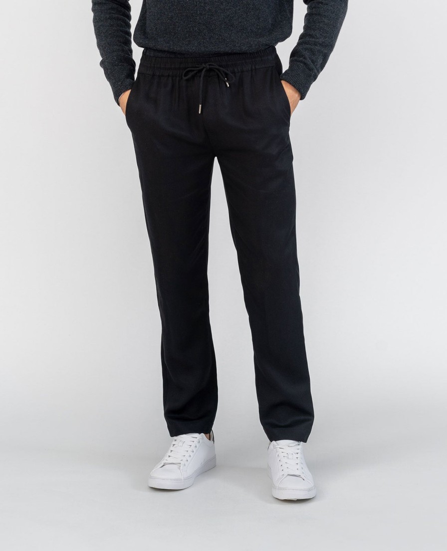 Men Grana Bottoms | Austrian Tencel Drawstring Pants