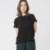 Women Grana Tee Shirts | Silk Dropped Shoulder Tee