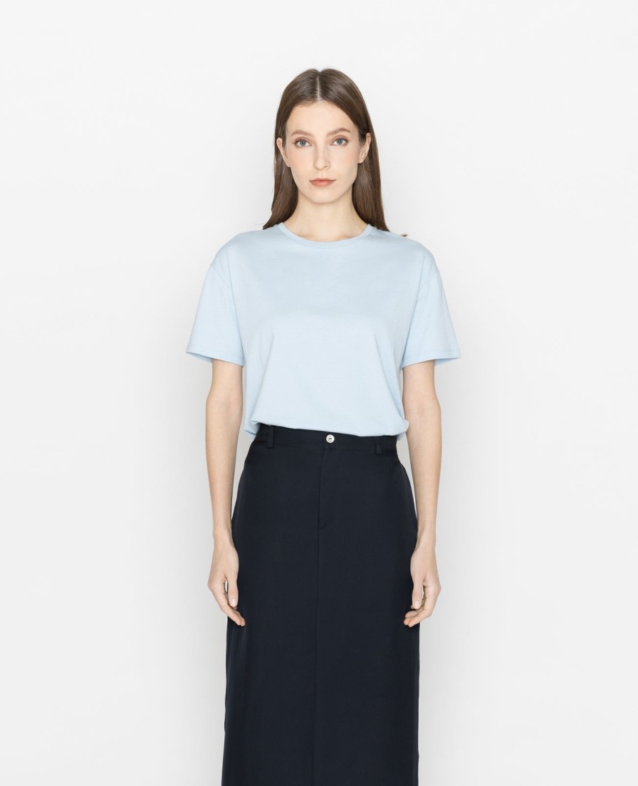 Women Grana Tee Shirts | Supima Box Tee